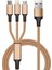 USB Kablosu iPhone 12 11 Xs x 8 7 6 Şarj Şarj Cihazı 3 In 1 Mikro USB Kablosu USB Tip C Cep Telefonu Kabloları Samsung S9 (Yurt Dışından) 3