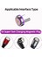 Yeni 5A Manyetik Ipuçları C Tipi Süper Hızlı Şarj Xiaomi Samsung Oppo Hızlı Şarj USB Kablosu Adaptörü Mıknatıs Fişi iPhone Için (Yurt Dışından) 3