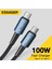 Essager USB C Kablosu 100 W 60 W Pd Qc 4.0 3.0 USB Tip C Kablo Hızlı Şarj Kablosu Tip C MacBook Pro Samsung Xiaomi Şarj Kablosu (Yurt Dışından) 1