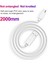 Telefon USB Mikro Kabloları Için Mikro USB Kablosu Veri Senkronizasyon USB Şarj Kablosu (Yurt Dışından) 3