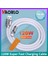 120W Süper Hızlı Şarj Kablosu Metal Çinko Alaşımı Sıvı Silikon Mikro USB Tip-C Şarj Cihazı Veri Kablosu Od6.0 iPhone Android Için (Yurt Dışından) 1