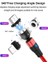Gtwın LED Manyetik Kablo 540 Derece Dönen USB C Tipi Kablo iPhone 12 Xiaomi Mi 11 Samsung Hızlı Şarj Mikro USB Tel Kablosu (Yurt Dışından) 3