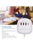 USB Hızlı Şarj Istasyonu, Us Plug 100-240V Güvenli Koruma Otomatik Algılama Taşınabilir 4 Port USB Şarj Cihazı Pd Qc 20W Ev Için Telefon Için Seyahat Için (Yurt Dışından) 4