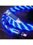 Glow LED Aydınlatma Hızlı Şarj Manyetik USB Tip C Kablo Manyetik Kablo USB Mikro Şarj Kablosu Tel iPhone Huawei Samsung Için (Yurt Dışından) 1