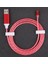 Glow LED Aydınlatma Hızlı Şarj Manyetik USB Tip C Kablo Manyetik Kablo USB Mikro Şarj Kablosu Tel iPhone Huawei Samsung Için (Yurt Dışından) 4