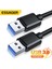 Essager USB - USB Uzatma Kablosu Tip A Erkek - Erkek USB 3.0 Genişletici Radyatör Sabit Disk Webcom Usb3.0 Uzatma Kablosu (Yurt Dışından) 1