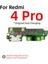 Orijinal Xiaomi Redmi Için Not 4 4A 4x Pro Prime Küresel Hızlı Şarj USB Şarj Aleti Kurulu Bağlantı Noktası Konektörü Mic Dock Flex Kablo (Yurt Dışından) 3