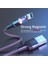 Essager 3 In 1 Manyetik Kablo IPHONE14 Xiaomi Android USB Tip C Mıknatıs 3in1 Çok Hızlı Şarj Şarj Cihazı Mikro USB Tel Kablosu (Yurt Dışından) 4