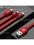 3'ü 1 Arada Geri Çekilebilir USB Kablosu Hızlı Şarj Cihazı 3A Veri Kablosu Kablosu Tel C Tipi Mikro Ios, Samsung iPhone Huawei Xiaomi Için (Yurt Dışından) 4