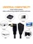 HDMI 2.1 Adaptör Kablosu, HDMI Dişi - HDMI Erkek Adaptör (Sol Viraj) (Yurt Dışından) 4
