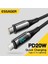 Essager USB C Kablosu Pd 20W USB C Tipi Kablo iPhone Şarj Aleti Kablosu 13 12 11 Xr Pro Max 3A Hızlı Şarj Kablosu C Tipi Tel Kablosu (Yurt Dışından) 1