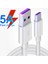 Huawei Için 5A USB Tip C Telefon Süper Hızlı Hızlı Şarj Kablosu Veri Senkronizasyon Kablosu (Yurt Dışından) 1