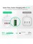 Hızlı Şarj ile USB Şarj Hub'ı 4 USB Bağlantı Noktası Ev Ofis Masaüstü Seyahat Için Taşınabilir Hızlı Telefon Şarj Istasyonu (Yurt Dışından) 4