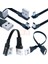 Süper Düz Esnek Mini USB B Tipi 5pin Erkek Yukarı Aşağı Sol Sağ Açılı 90 Derece USB 2.0 Erkek Veri Kablosu 0.1m 0.2m 0.5m 1m (Yurt Dışından) 2