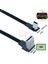 Süper Düz Esnek Mini USB B Tipi 5pin Erkek Yukarı Aşağı Sol Sağ Açılı 90 Derece USB 2.0 Erkek Veri Kablosu 0.1m 0.2m 0.5m 1m (Yurt Dışından) 5