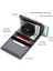 Özel Kart Tutucu Erkek Cüzdan Rfid Siyah Karbon Fiber Deri Minimalist Cüzdan Erkekler Için Hediyeler Kişiselleştirilmiş Carteira Masculina (Yurt Dışından) 3