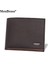 Menbense Erkek Cüzdan Kısa Moda Iş Yatay Para Çantası Üç Katlı Çanta Erkek Cüzdan (Yurt Dışından) 5