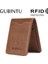 Ince Deri Erkek Cüzdan Minimalist Vintage Rfıd Cüzdan Hakiki Ince Mini Cüzdan Erkek Küçük Çanta Küçük Kredi Kartı Tutucu B325 (Yurt Dışından) 1