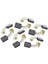 Elektrikli Alet Için 5 Paket Adet 16MM x 13MM x 6mm Motorlu Karbon Fırçalar (Yurt Dışından) 1