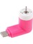Otg Işlevli Cep Telefonları Için Iki Yapraklı Moda USB 3.1 Tip-C Bağlantı Noktalı Mini Fan (Yurt Dışından) 3
