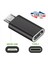 USB Tip C - Mikro USB Android Adaptör Konektörü - Akıllı Telefon Tablet Için Mikro USB Erkek - Tip C Dişi Dönüştürücü (Yurt Dışından) 3