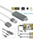 iPhone 11/ Ipad/ Android Için Ekran Hattı ile HDMI Dönüşüm Kablosu Yansıtma Kablolu Telefon Tv Hdtv Adaptör Tipi-C (Yurt Dışından) 1