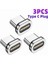 Adet 11PIN Oval Manyetik Ipuçları Manyetik Kablo C Tipi Mikro USB Mıknatıs Yedek Parçalar Cep Telefonu Toz Fiş Adaptörü (Yurt Dışından) 5