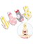 Ananas Desen Stili Xs Beden Papyon ile Papağan Bezi Sevimli Renkli Meyve Çiçek Papağan Güvercinler Küçük Orta Büyük Pet Kuşlar Uçan Takım Elbise Yıkanabilir (Yurt Dışından) 2