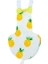 Ananas Tarzı Xs Beden Kuş Papağan Bezi Papağan Güvercinler Orta Büyük Pet Kuşlar Uçuş Takım Elbise (Yurt Dışından) 4