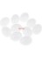 Yeni Sahte Yumurtalar Plastik Güvercin Yumurtası Katı Güvercin Sahte Yumurta Güvercin Kuluçka Malzemeleri 2.5cm x 3.5cm (Yurt Dışından) 2