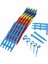 5 Renk x 10 Adet Tarzı Pvc Yumuşak Plastik Ayak Halkası Ken Tanımlama Ayak Halkası Kuş Malzemeleri Papağan Harne (Yurt Dışından) 4
