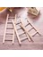3-24 cm Stili Yazın Kuşlar Oyuncak Ahşap Merdivenler Salıncak Scratcher Levrek Tırmanma Merdiveni Kuş Kafesi Hamster Papağan Oyuncakları Asılı Pet Malzemeleri (Yurt Dışından) 2