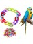 C 100 Adet Tarzı Lot Plastik Papağan Oyuncakları C-Klipleri Kanca Zinciri C-Bağlantıları Şeker Planör Sıçan Papağan Kuş Oyuncak Parçaları Parakeet Kuş Aksesuarları (Yurt Dışından) 5