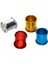 25 Adet x 4 Renk Stili S Beden Olors Kuş Alüminyum Ayak Halkası Kımlığı 8mm Güvercinler Taşıma Aracı Bıldırcın Papağan Halkası Kuş Besleme Logosu Güvercin Ayak Halkası (Yurt Dışından) 5