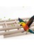 Bir Stil Kanat Ahşap Tırmanma Merdiveni Kuş Merdivenleri Papağan Oyuncakları Scratcher Hamster Oyuncak El Sanatları Kuş Kafesi Asılı Dekorasyon Malzemeleri (Yurt Dışından) 5