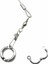 Gümüş Tarzı 4 mm Pet Kuş Güvercin Papağan Bacak Halkası Papağan Bacak Halkası Kuş Uçan Halat Ayak Halkası Açık Hava Aksesuarları Kontrol Için Kuş Uçan Açık (Yurt Dışından) 4