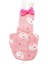 Pembe Tavşan Stili Xs Beden Papyon ile Papağan Bezi Sevimli Renkli Meyve Çiçek Papağan Güvercinler Küçük Orta Büyük Pet Kuşlar Uçuş Takım Elbise Yıkanabilir (Yurt Dışından) 1