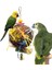 1 Adet Oyuncak Tarzı Kuş Salıncak, Papağan Kafesi Oyuncaklar, Griler Için Salıncak Oynamak Parakeet Cockatiel Conure, Pet Tırmanma Halatı Net, Kuş Merdiveni (Yurt Dışından) 1