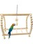 G Tarzı Papağan Halat Asılı Örgülü Muhabbet Kuşu Çiğneme Halatı Kuş Kafesi Papağan Oyuncak Pet Standı Eğitim Aksesuarları Conure Salıncak Malzemeleri 50 cm (Yurt Dışından) 1