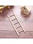 4-28CM Stili Yazın Kuşlar Oyuncak Ahşap Merdivenler Salıncak Scratcher Levrek Tırmanma Merdiveni Kuş Kafesi Hamster Papağan Oyuncakları Asılı Pet Malzemeleri (Yurt Dışından) 5