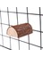 6X6X2.8CM Tarzı Papağan Kuş Levrek Oyuncak Ahşap Stand Tutucu Platformu Sincap Lla Hamster Raf Kafesi Oyuncak Aksesuarları Kuşlar Malzemeleri C42 (Yurt Dışından) 5