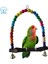 Tahta Çubuk 10CM Tarzı Ahşap Kuş Salıncak Oyuncak Cockatiels Parakeets Kafes Aksesuarları Için Asılı Bells ile Kuş Kafesi Papağan Levrek Standı Oyun Spor Salonu (Yurt Dışından) 2
