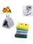 Gri Stil Yumuşak Peluş Snuggle Asılı Mağara Papağan Salıncak Oyuncak Kafes Hamak Pet Kuş Ranza (Yurt Dışından) 3