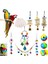 1 Adet 12-14CM Tarzı Kuş Oyuncaklar Set Salıncak Çiğneme Eğitim Oyuncaklar Küçük Papağan Asılı Hamak Papağan Kafesi Çan Levrek Oyuncaklar Merdiven Pet Malzemeleri ile (Yurt Dışından) 3