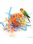 Rastgele 1pc 5.5cm Tarzı Pet Kuş Oyuncak Papağan Papağanı Doğal Rattan Topu Oyuncaklar Kuşlar Için Eğitim Oynarken Çiğneme Lovebird Malzemeleri (Yurt Dışından) 2