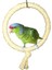 H1-12CM Tarzı Papağan Halat Salıncak Ayakta Bar Pet Kuş Çiğneme Kafes Için Tırmanma Halkası Oyuncak Vogel Produkten (Yurt Dışından) 2