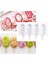 Altın Tarzı Mini Dondurma Kalıpları Pişirme, Silikon Dondurma Kalıpları Kek, Dıy Ice Pops Için Cakesicle Kalıp, Oval, 8-Boşluk (Yurt Dışından) 2