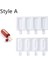 YH006602 Stili Dıy Ev Yapımı Popsicle Formu Silikon Dondurma Kalıp Dondurucu Suyu 4 Hücre Delik Buz Lolly Pop Küp Tepsi Varil Maker Kalıp Çubukları (Yurt Dışından) 1