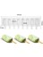 E Stili Mini Dondurma Kalıpları Pişirme, Silikon Dondurma Kalıpları Kek, Dıy Ice Pops Için Cakesicle Kalıp, Oval, 8-Boşluk (Yurt Dışından) 1