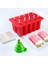 Kırmızı 10 Delik Stili Ole Silikon Dondurma Kalıbı Popsicle Kalıpları Ice Cube Maker Sopalı Dıy Krem Kalıpları Yaz Mutfak Aletleri Sopalı (Yurt Dışından) 2